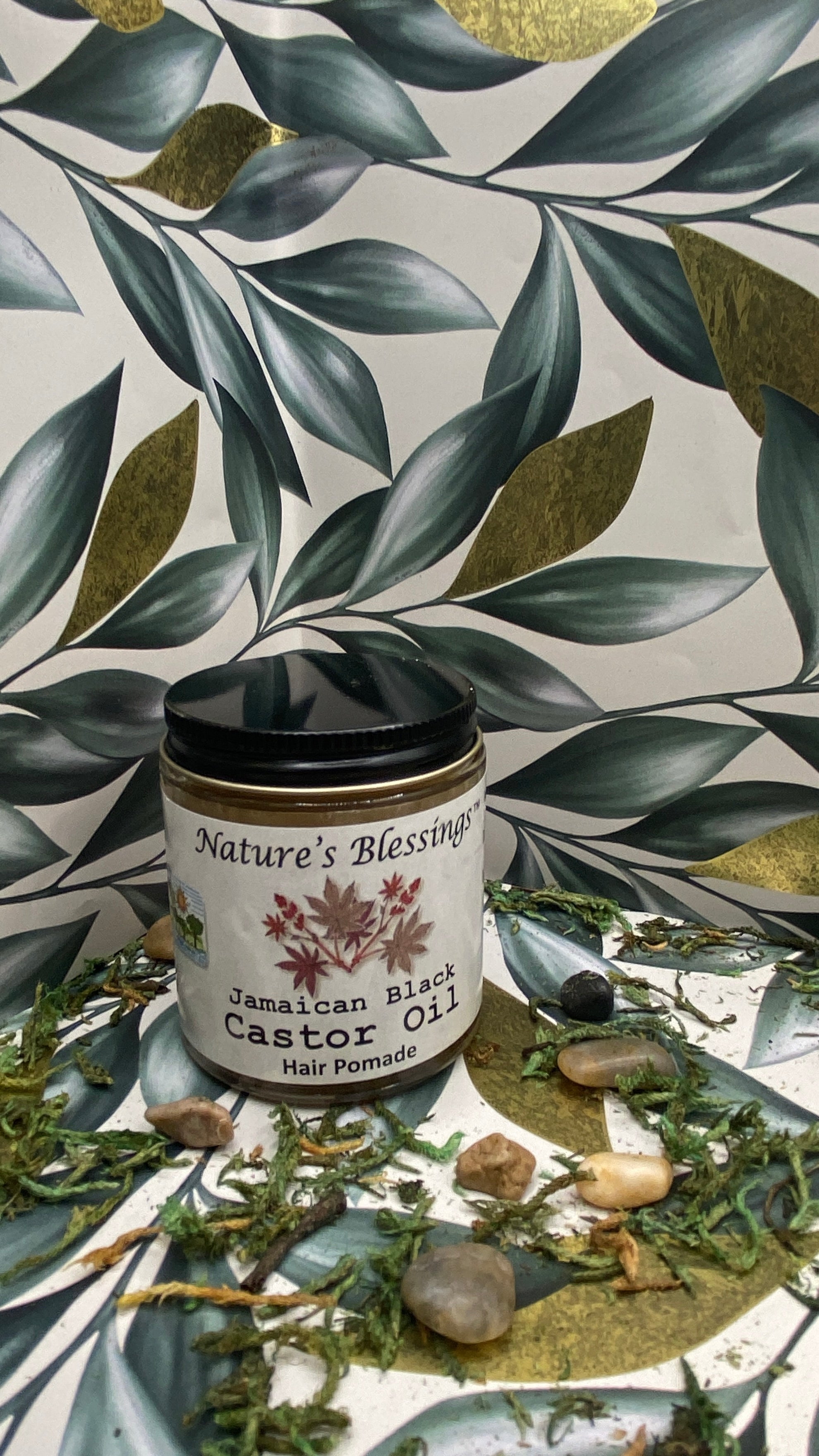 Turmeric & Neem Hair Pomade with Oregano Oil (4 oz)