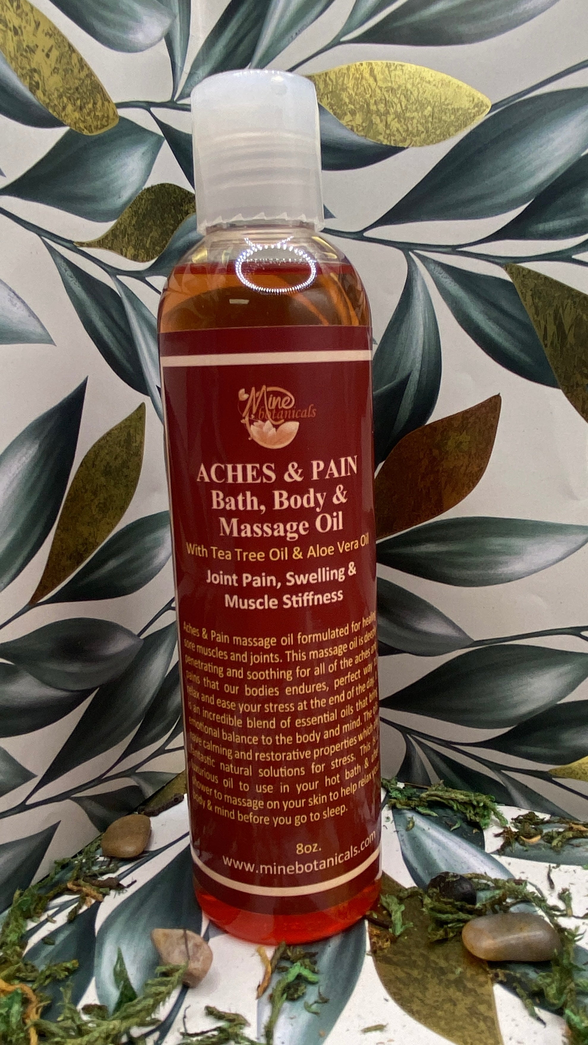 Milk & Honey Bath, Body & Massage Oil (8 oz)