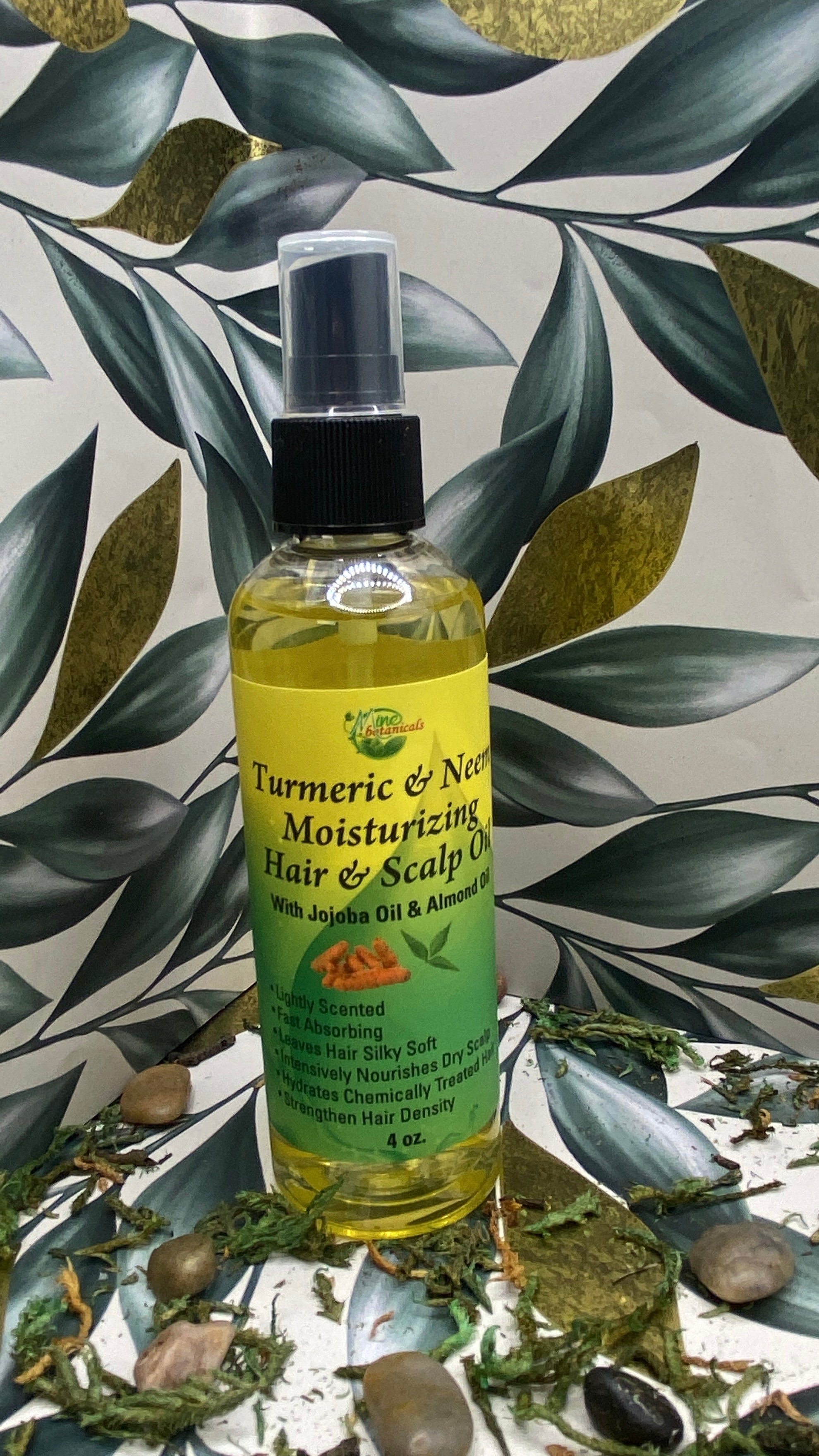 Shea Butter Moisturizing Hair & Scalp Oil (4 oz)